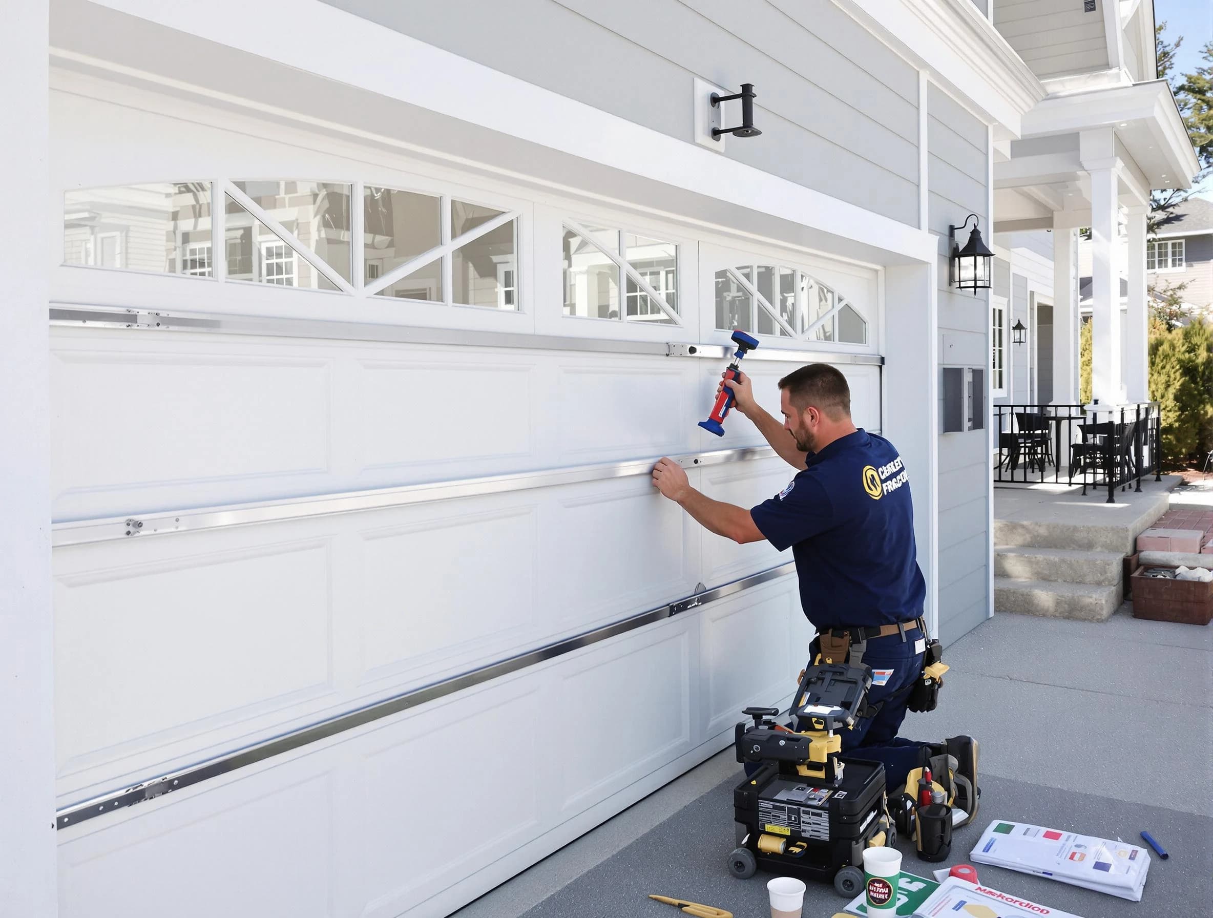 Professional garage door installation by Newburyport Garage Door Repair in Newburyport