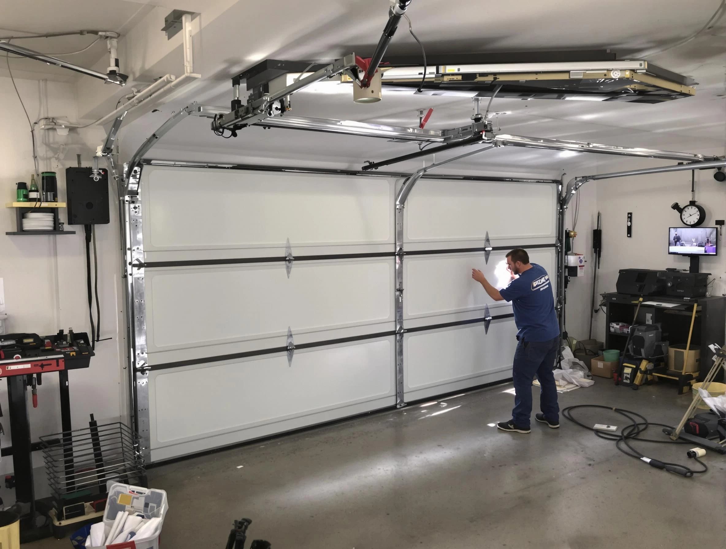 Professional garage door repair service by Newburyport Garage Door Repair in Newburyport