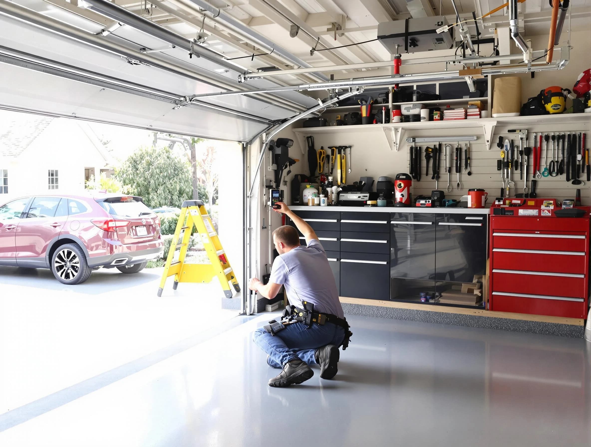 Local garage door repair service by Newburyport Garage Door Repair in Newburyport