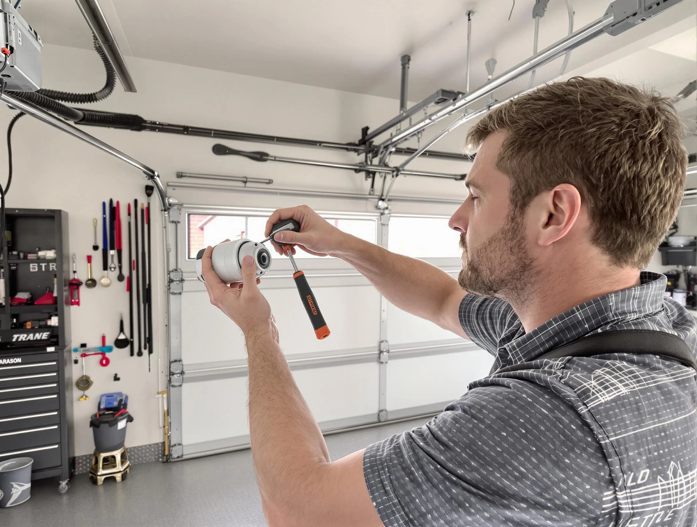 Garage door opener repair service by Newburyport Garage Door Repair in Newburyport